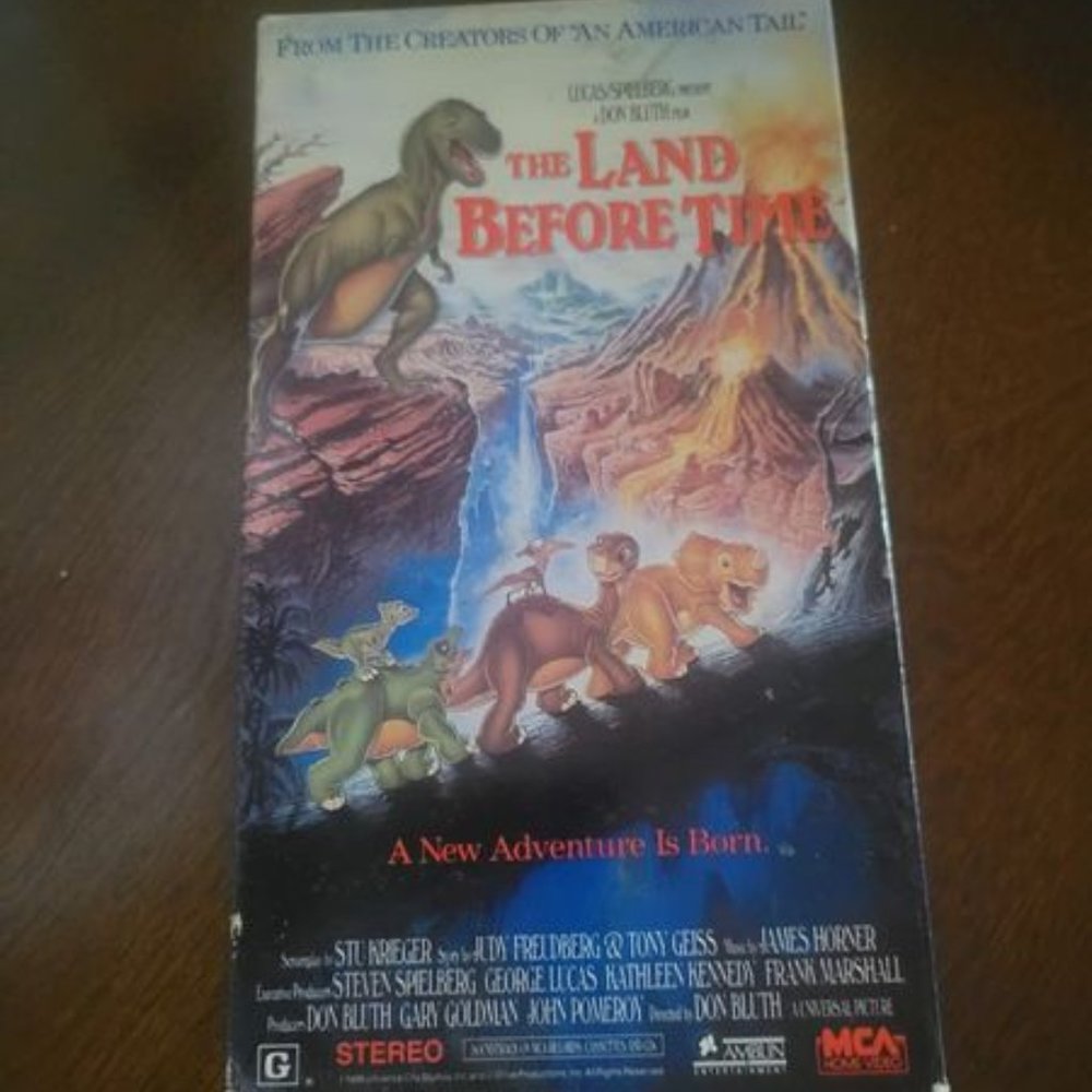 The Land Before Time VHS
